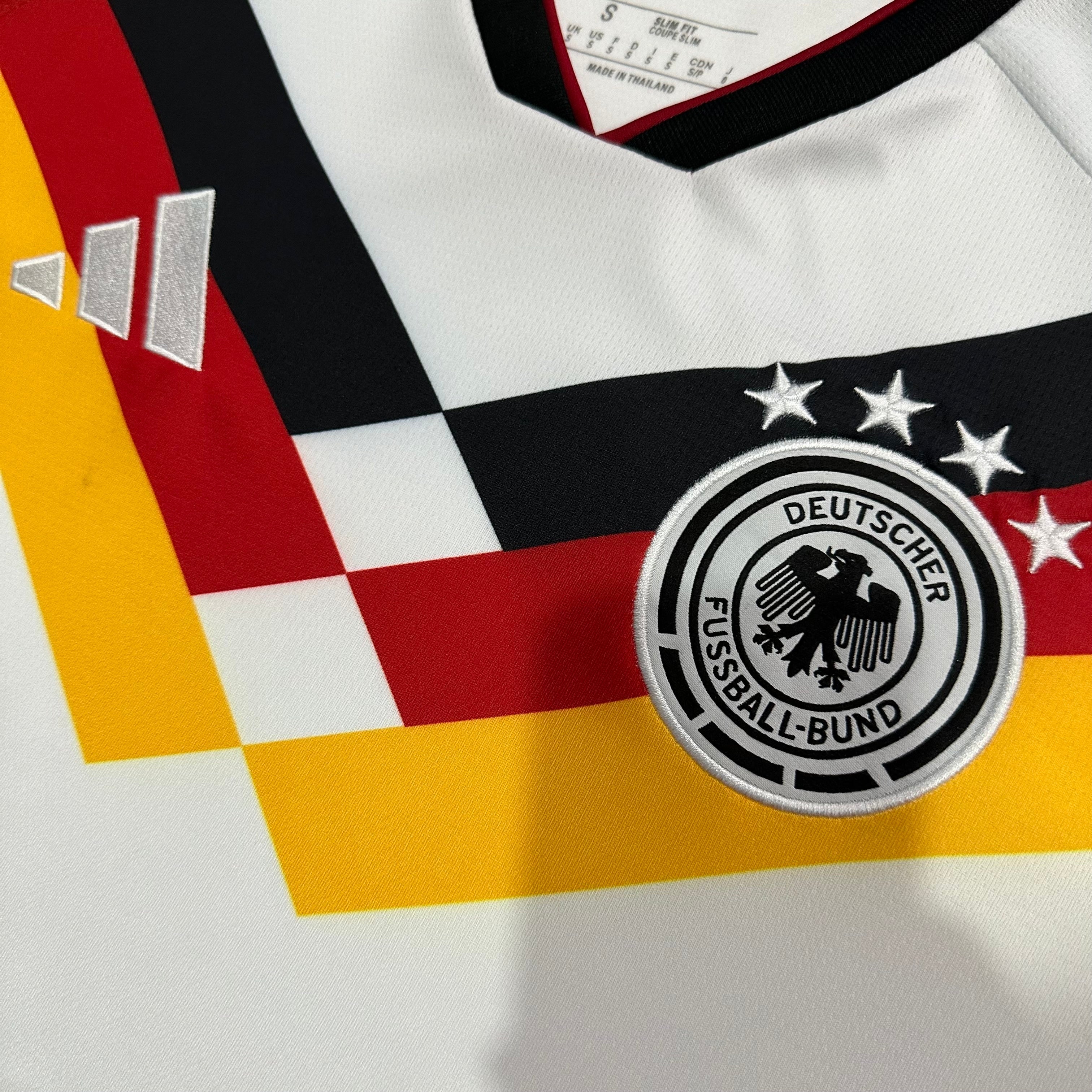 Germany Retro 2024 Home Jersey – Classic Diamond Edition