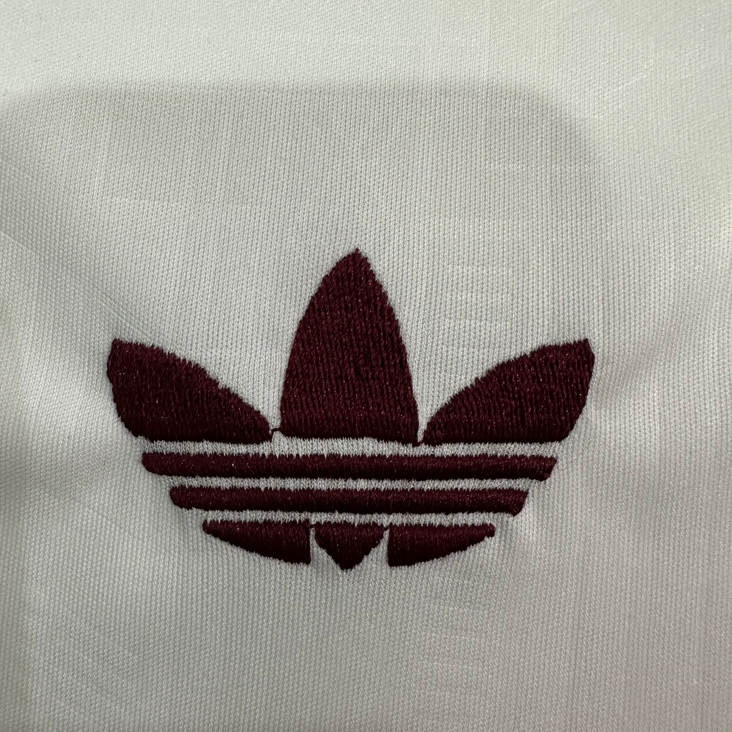 Arsenal Retro Home Kit – White & Maroon Edition