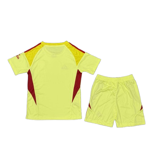 Arsenal 2024/25 Goalkeeper Jersey – Yellow Kids Edition
