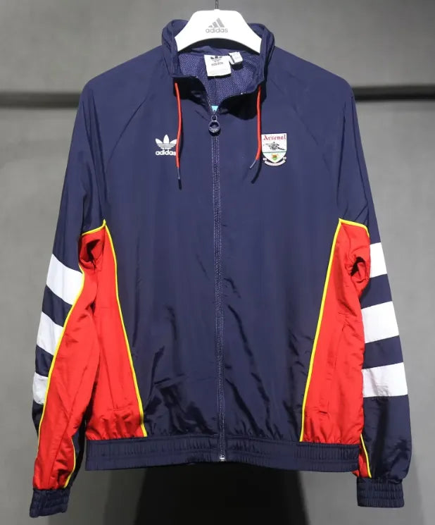 Arsenal 2024/2025 windbreaker coat retro styles royal blue