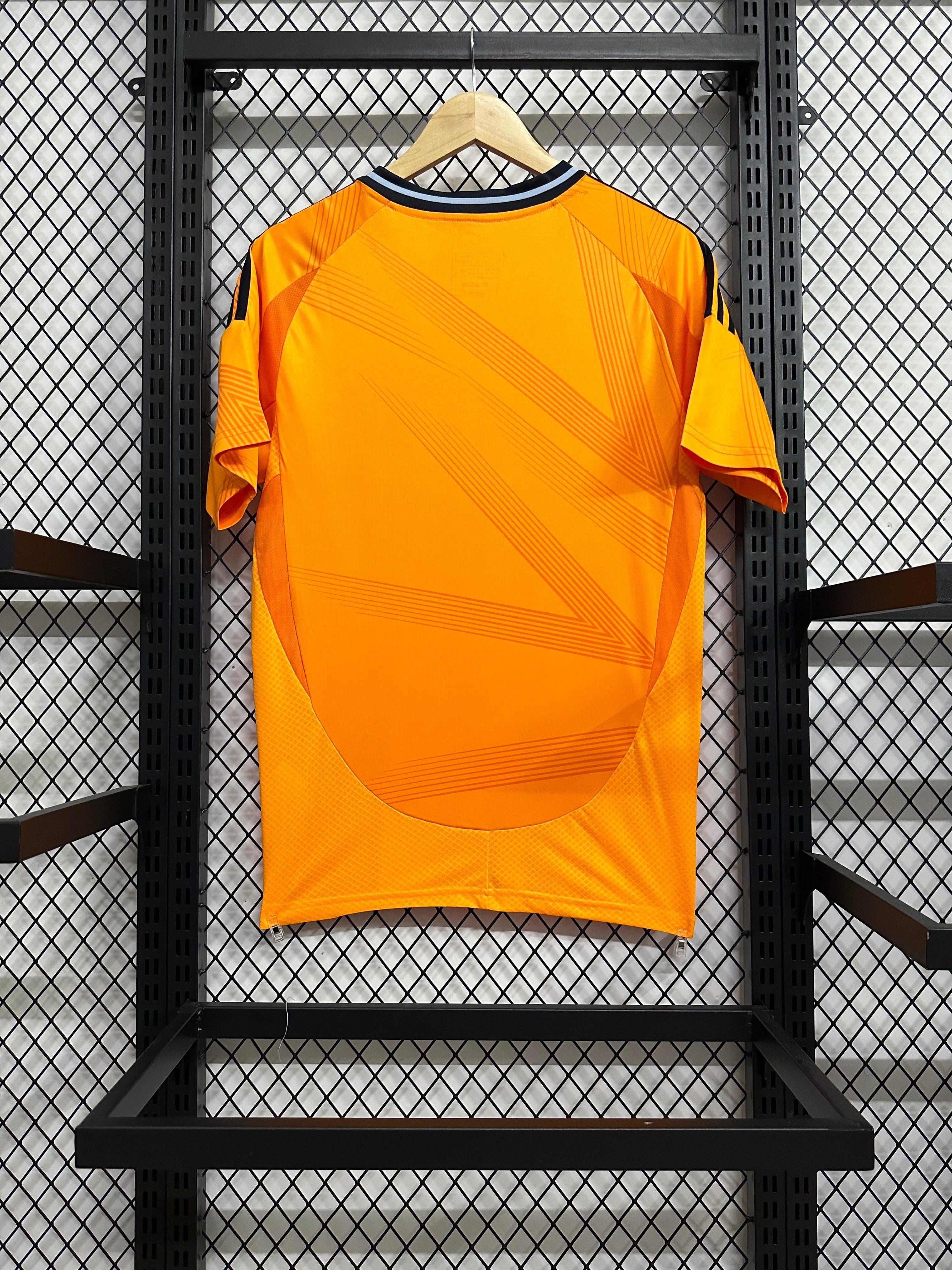 Real Madrid Goalkeeper Kit 2024/25 – Orange Edition