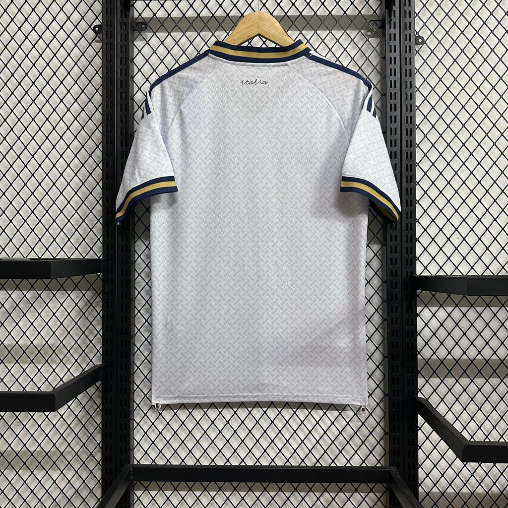 Italy Retro White Jersey – Classic Four-Star Edition