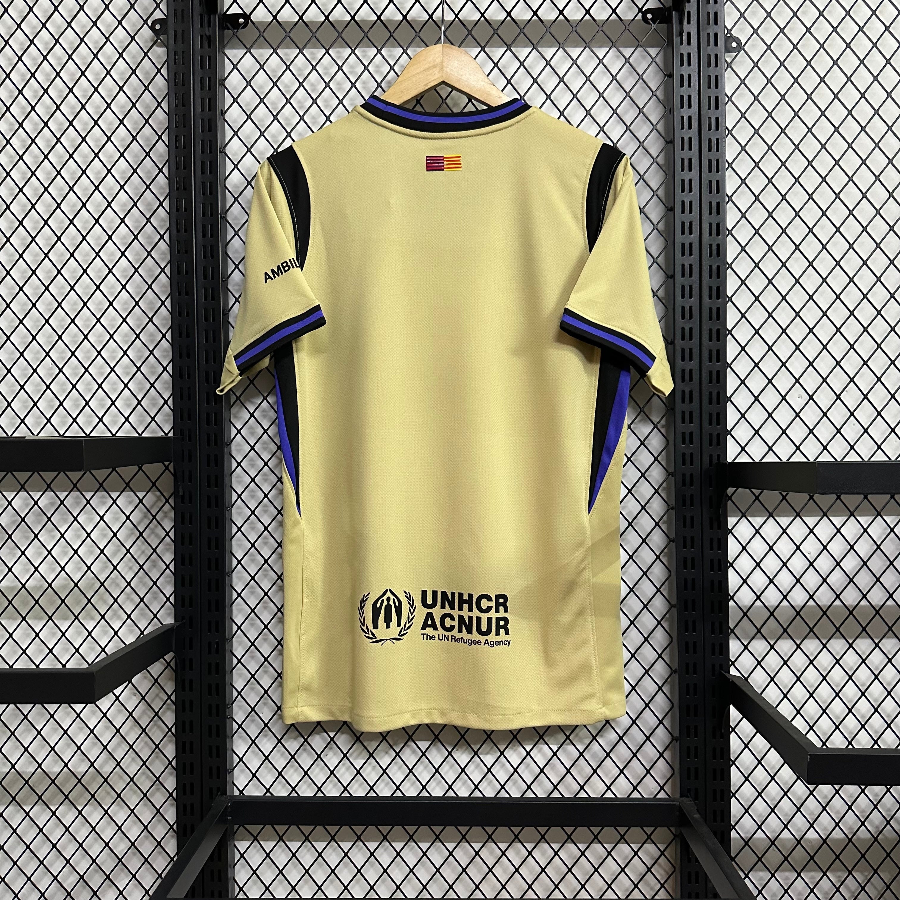 FC Barcelona Away Kit 2024/25 – Gold Kobe Tribute Edition