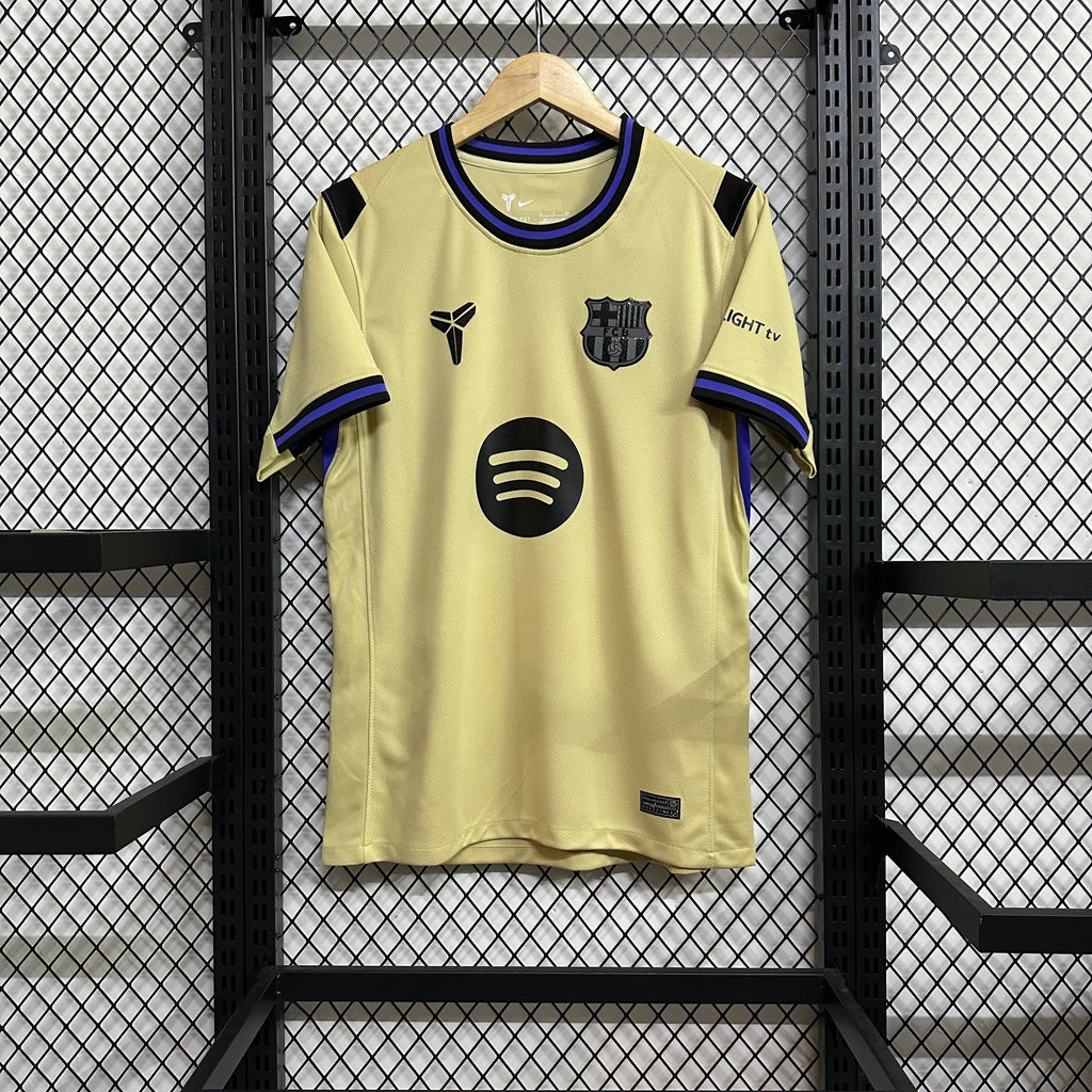 FC Barcelona Away Kit 2024/25 – Gold Kobe Tribute Edition