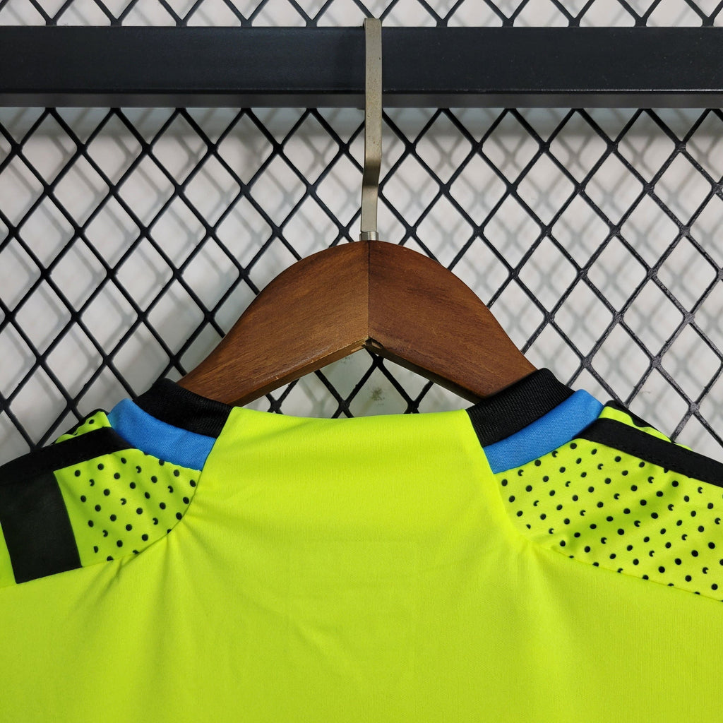 Arsenal Kids Third Kit 2024/25 – Neon Shock Edition