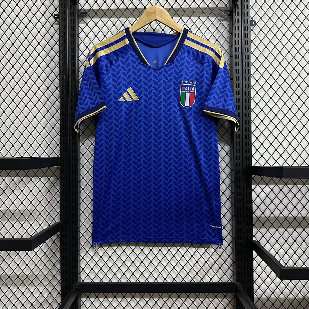 Italy 2023/24 Home Jersey – Blue & Gold Edition