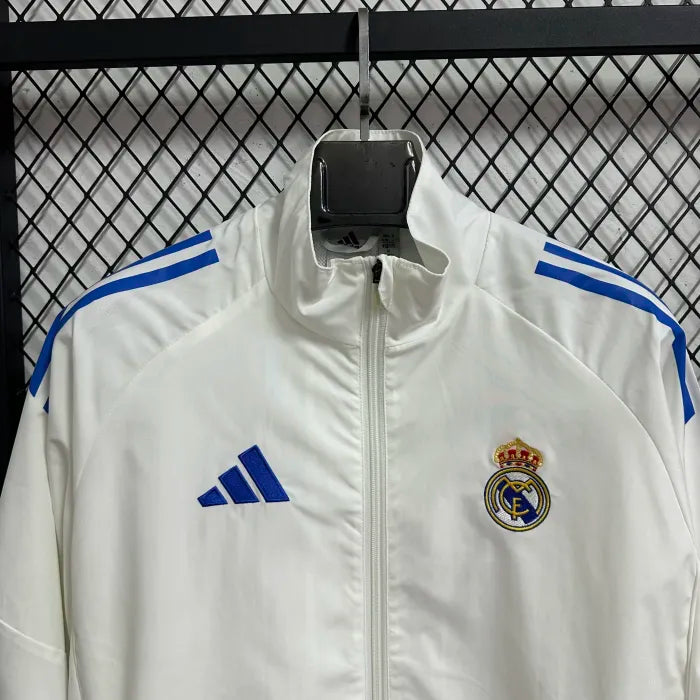 Real Madrid 2026 training windbreaker white