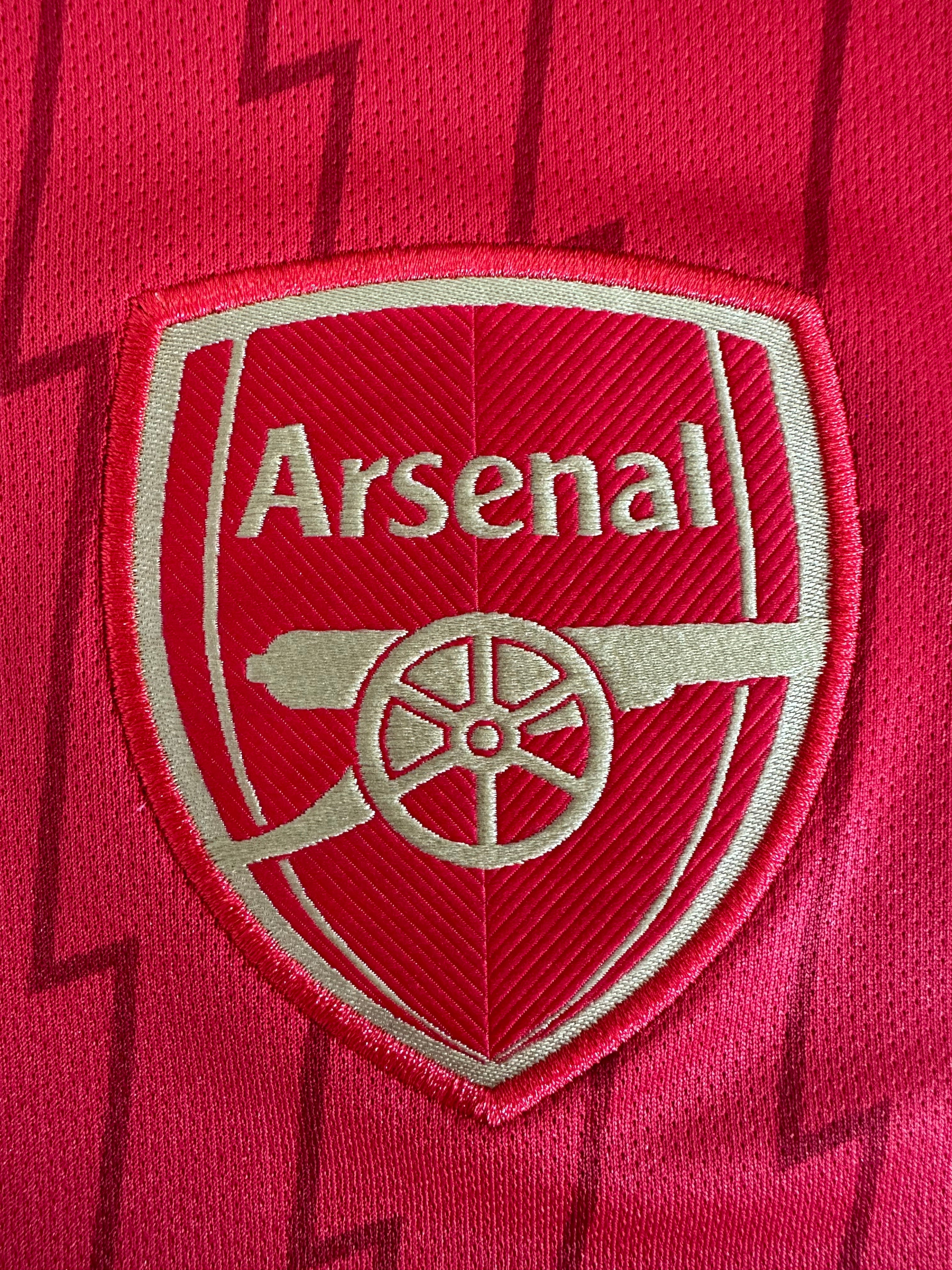 Arsenal Home Kit 2023/24 – Red & Gold Edition