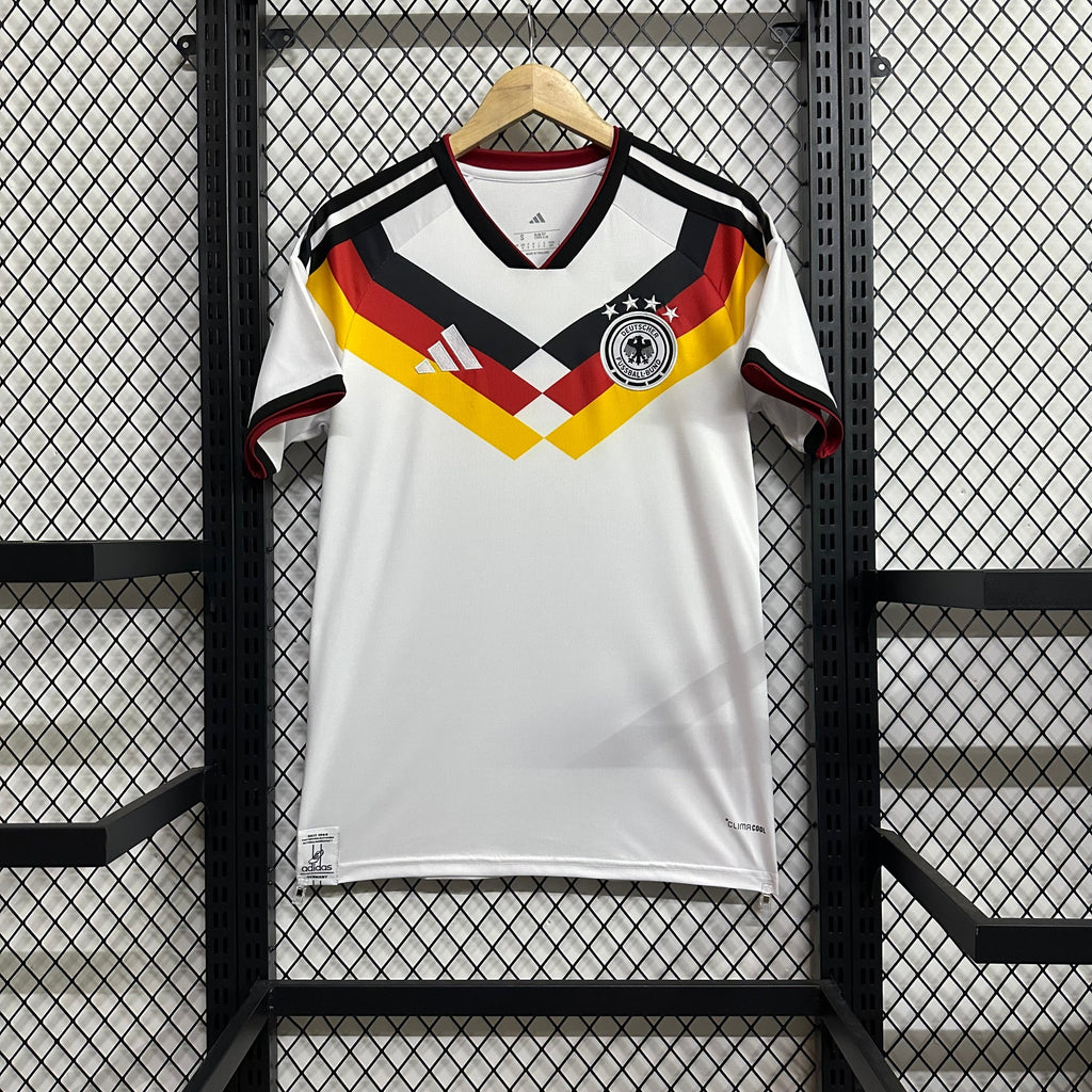 Germany Retro 2024 Home Jersey – Classic Diamond Edition