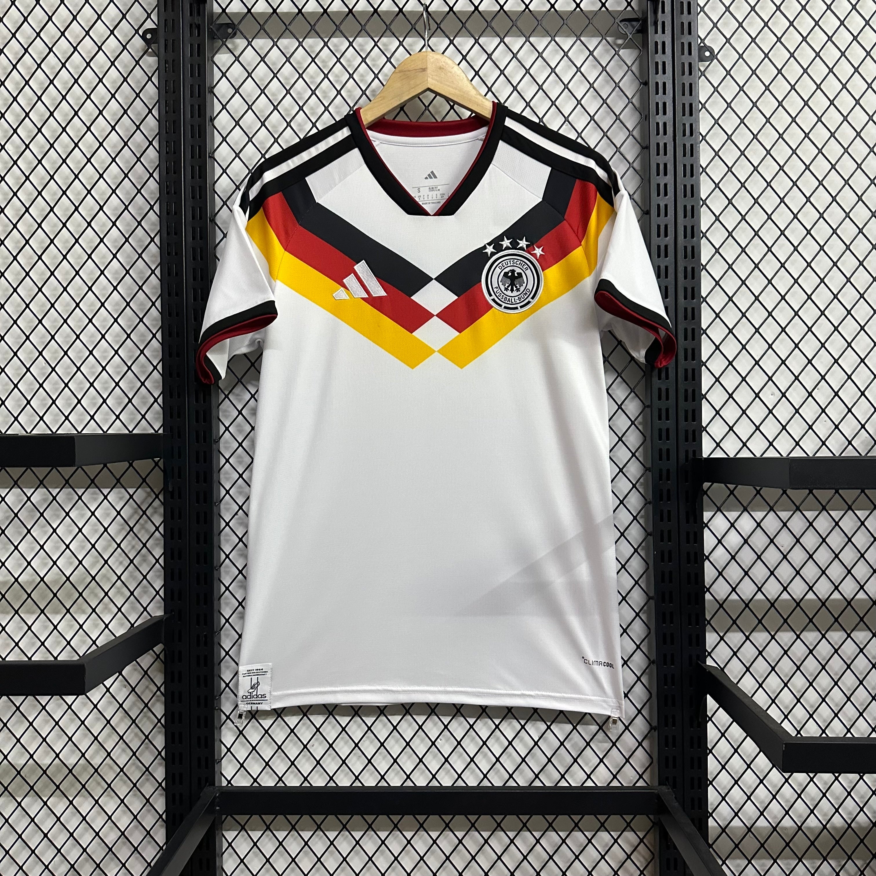 Germany Retro 2024 Home Jersey – Classic Diamond Edition