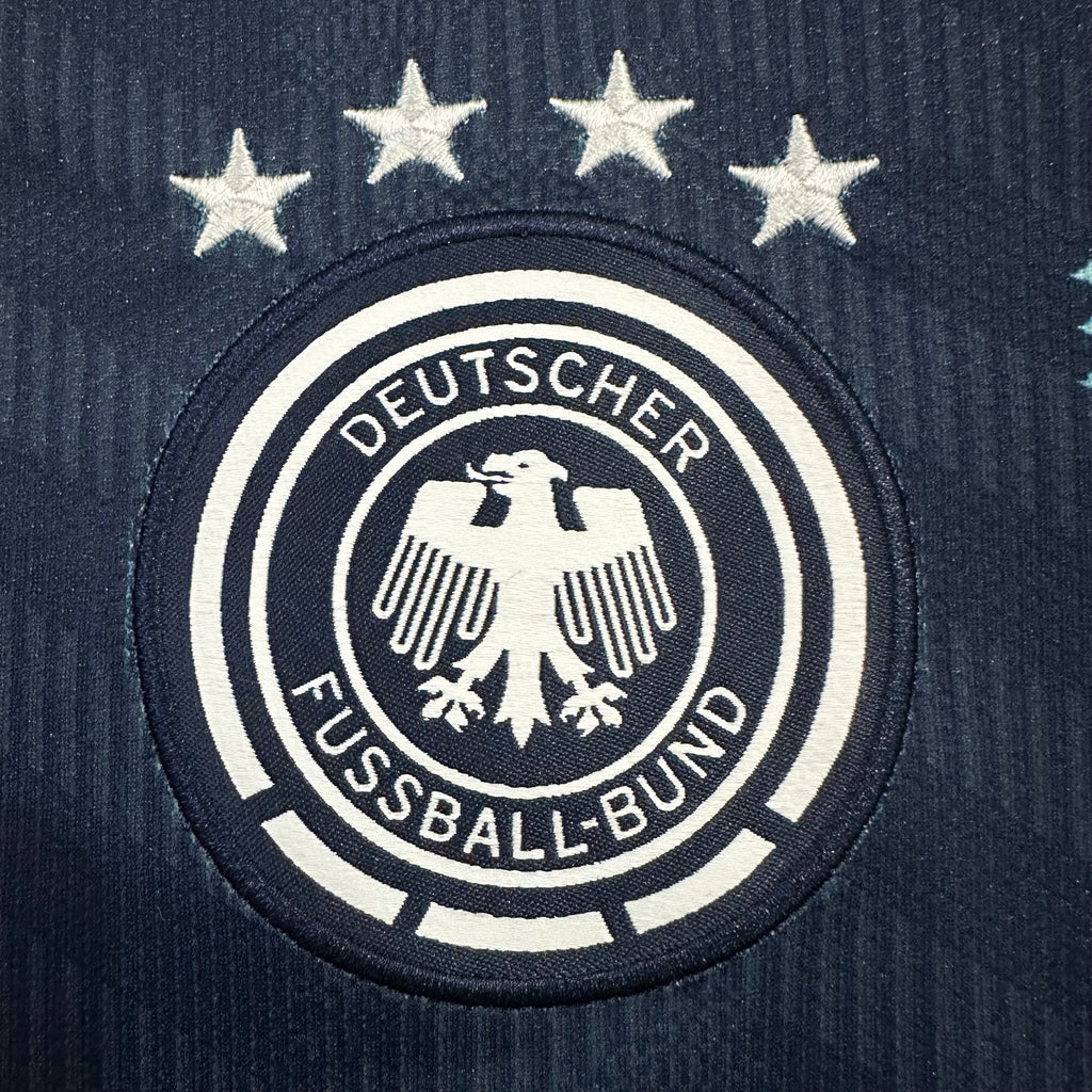 Germany Retro Navy Jersey – Four-Star Heritage Edition