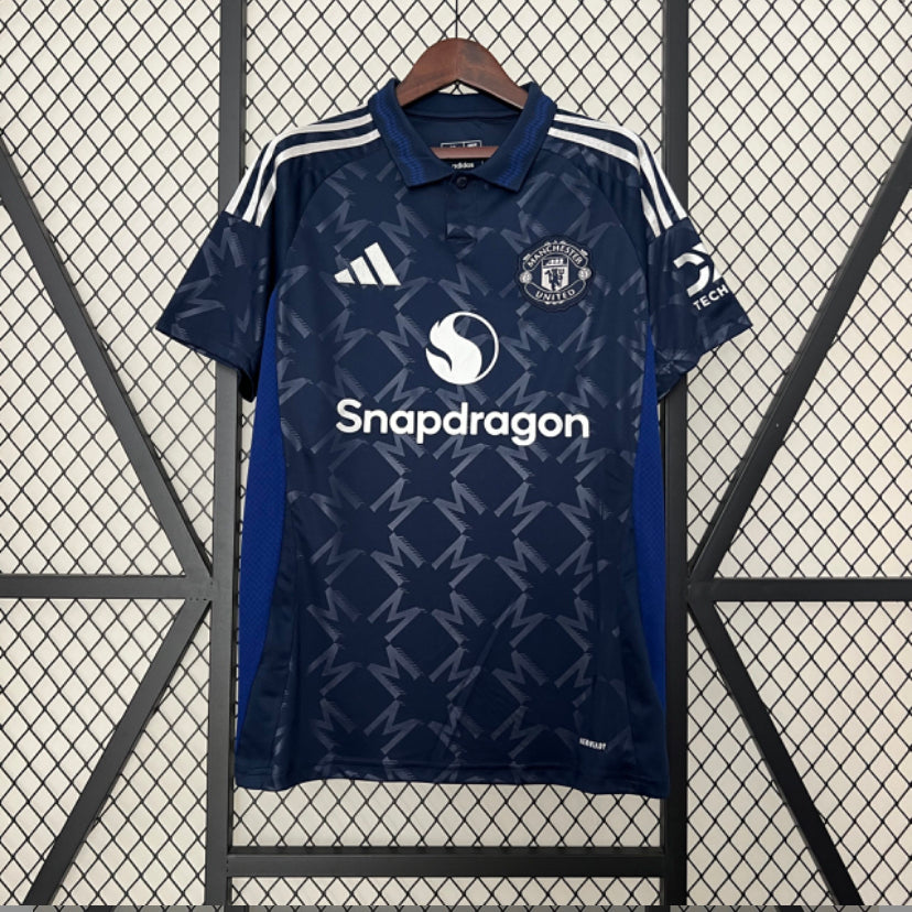 Manchester United 2024/25 Training Jersey – Navy Lightning Edition