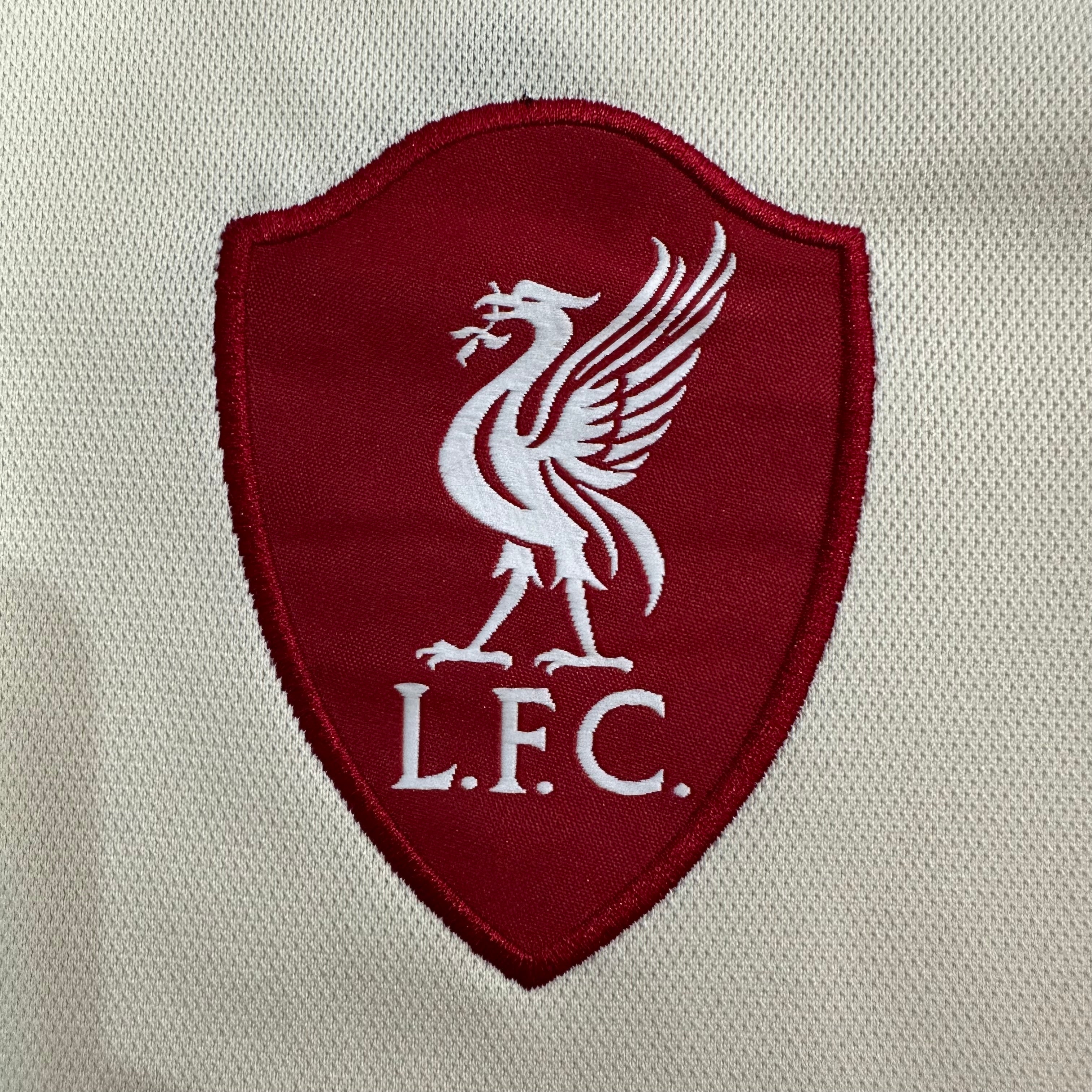 Liverpool Away Kit 2024/25 – Beige & Burgundy Edition