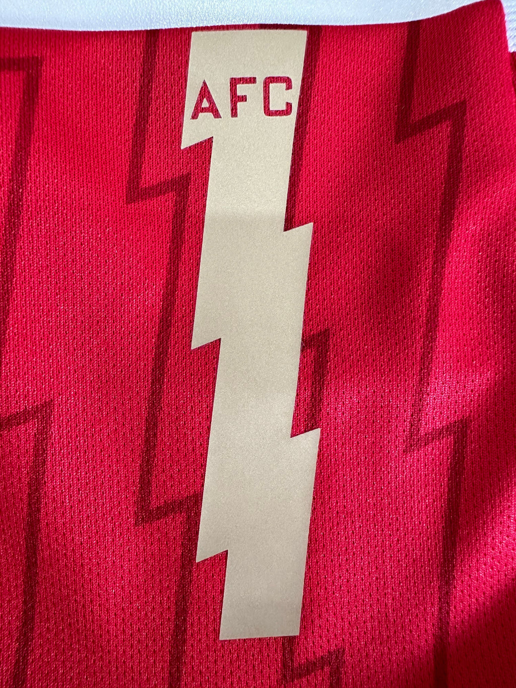 Arsenal Home Kit 2023/24 – Red & Gold Edition