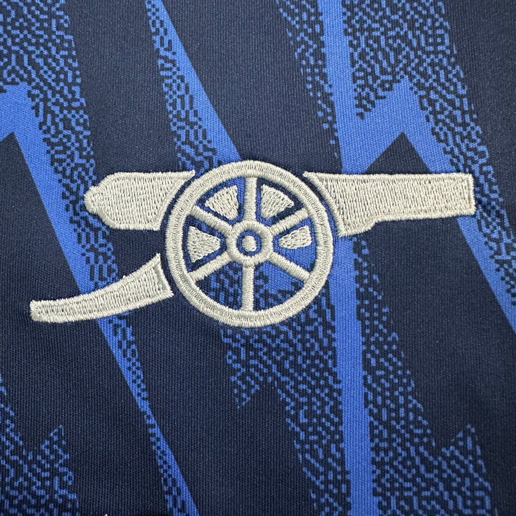 Arsenal Away Kit 2024/25 – Electric Blue Edition