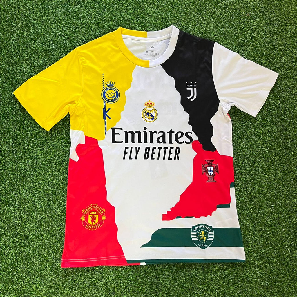 Cristiano Ronaldo #CR7 GOAT Combo Football Jersey – All Teams Special Edition