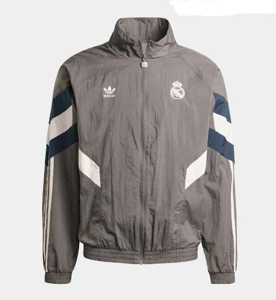Real Madrid 2024/2025 windbreaker coat grey