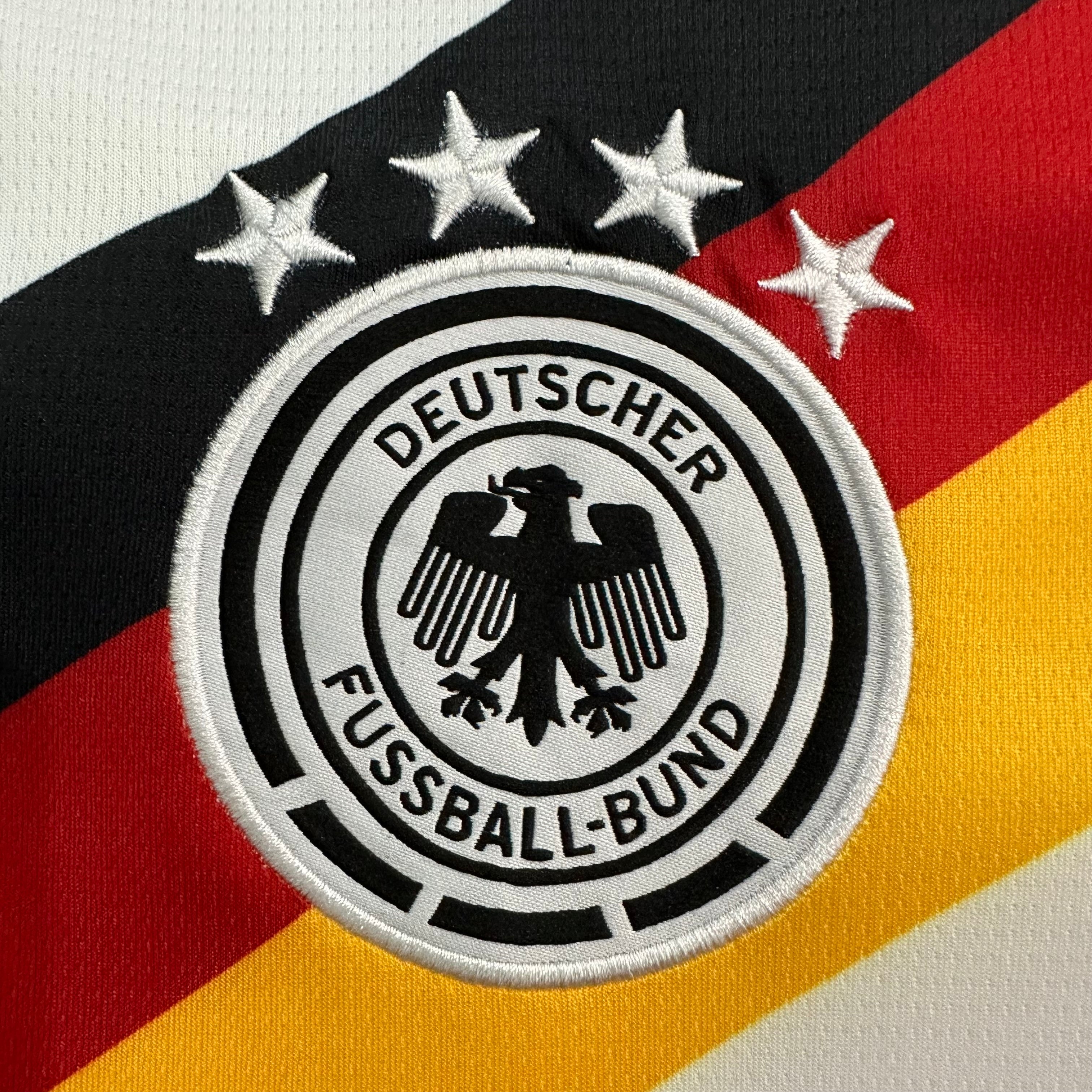 Germany Retro 2024 Home Jersey – Classic Diamond Edition