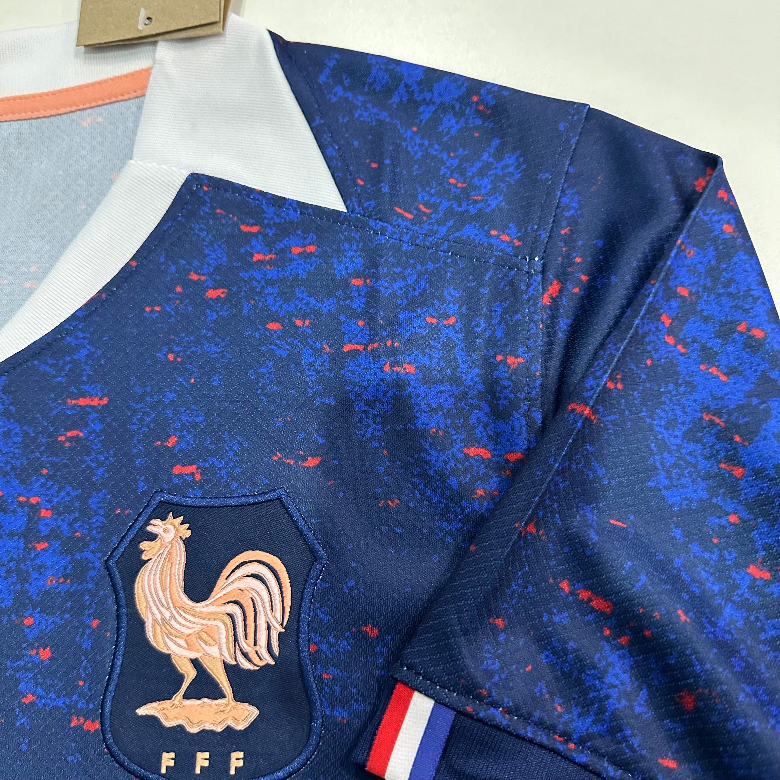 France Special Edition Navy Jersey – Gold Crest Collection