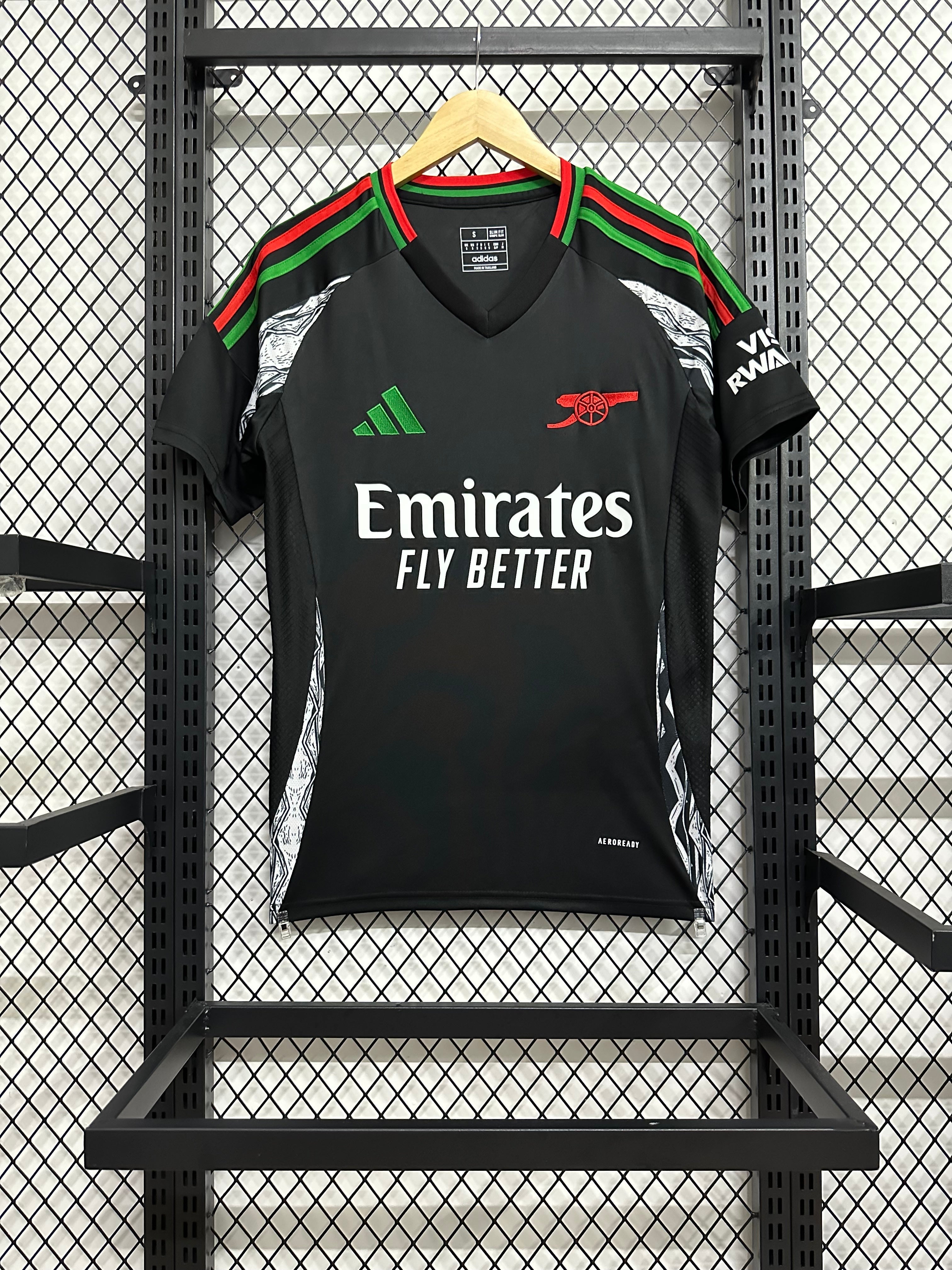 Arsenal Third Kit 2024/25 – Black Edition