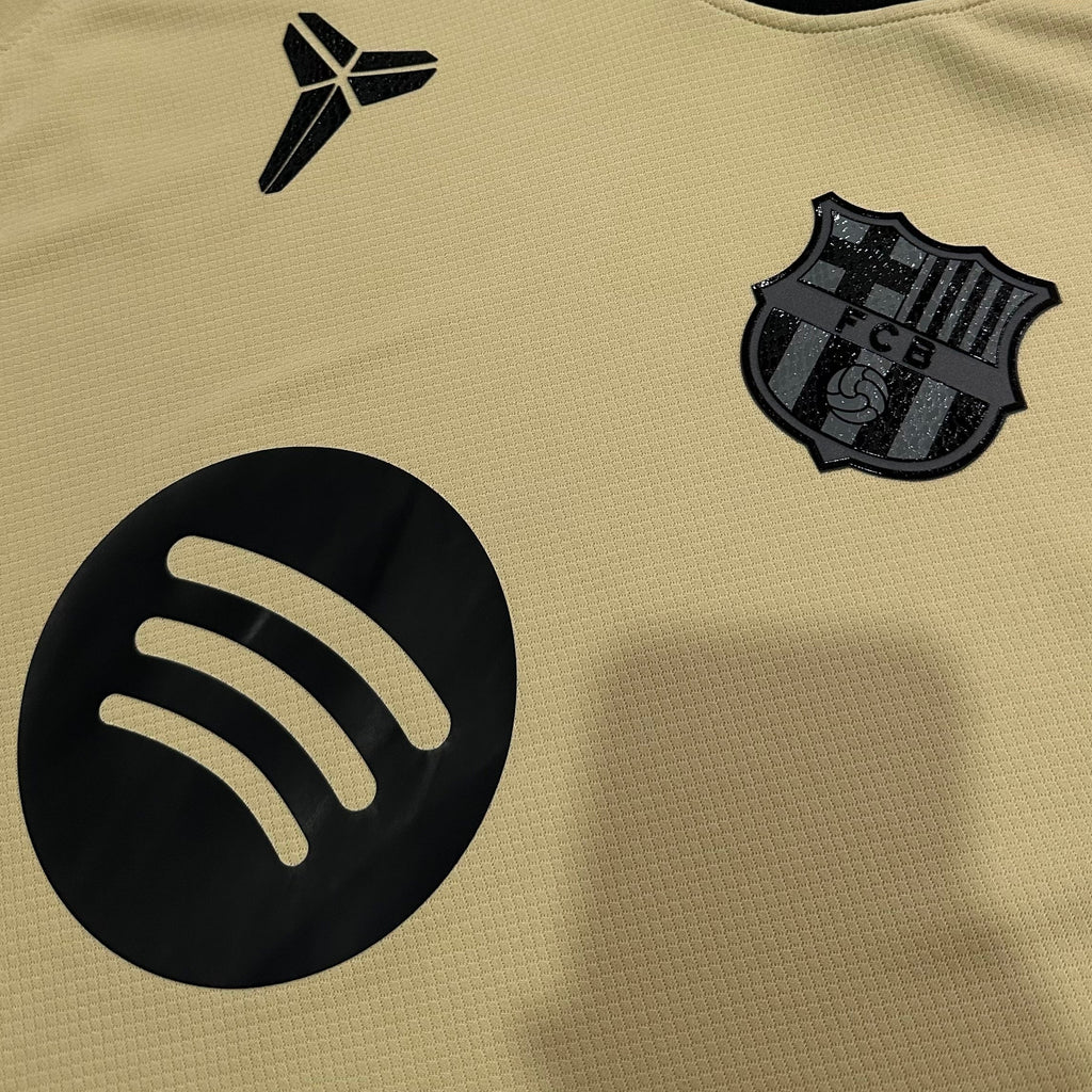 FC Barcelona Away Kit 2024/25 – Gold Kobe Tribute Edition