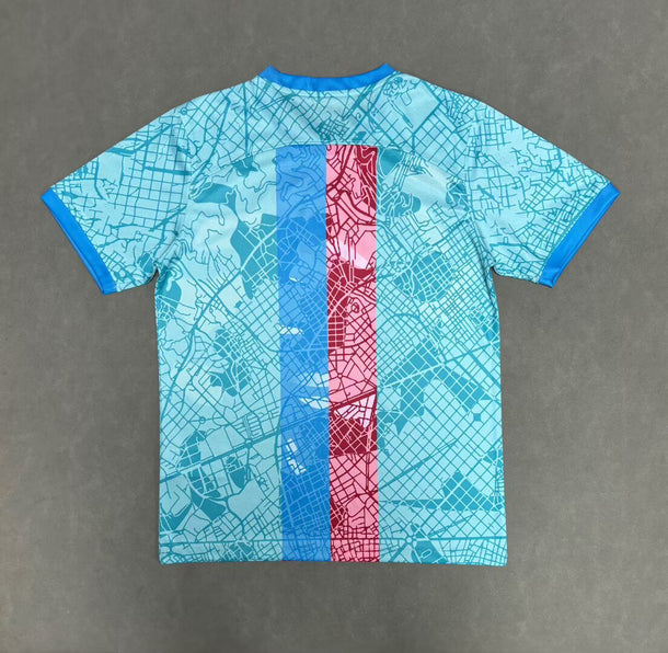FC Barcelona “City Pulse” Edition – Spotify x Nike Map Jersey