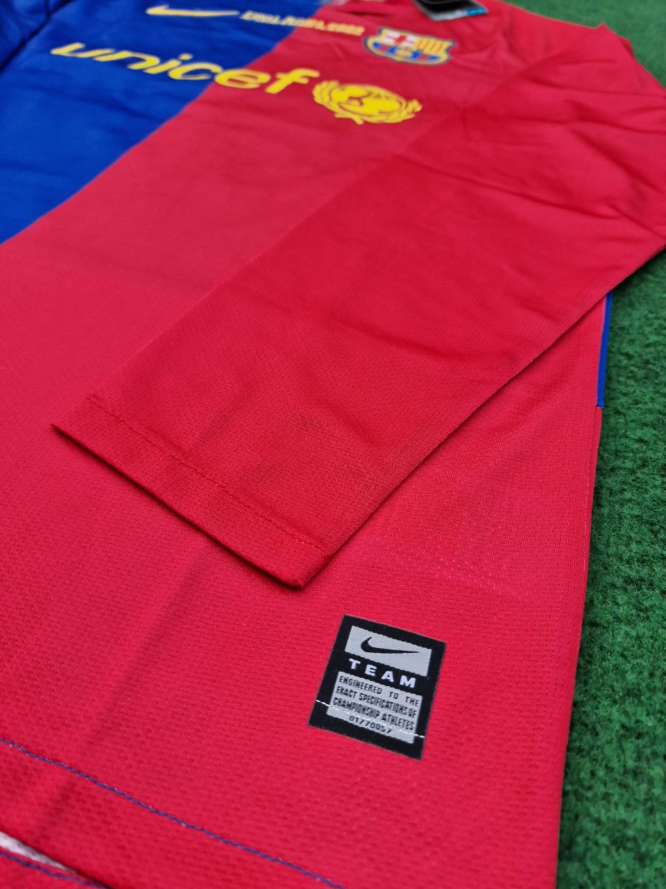 Lionel Messi Barcelona 2009 Rome Champions League Final Retro Jersey